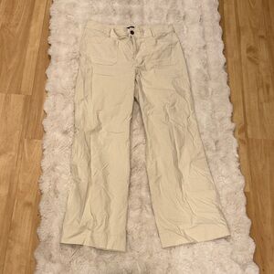 NWT J. Crew Wide-Leg Pants in Light Cream